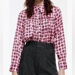 Smythe Foulard Print Button-Up Shirt